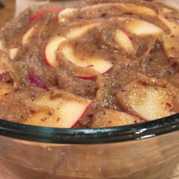 collation aux pommes sans cuisson